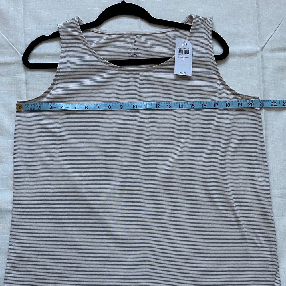 J. Jill Pima Stretch Knit Tank Top - Picture 4 of 6